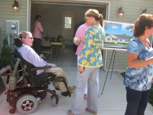 Image of Groundbreaking for the New Houses