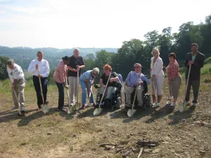 Image of Groundbreaking for the New Houses